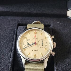 Retro 40mm Chronograph Mens Watch